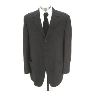 mens charcoal CANALI soft shoulders blazer jacket sport suit coat‎ slim 54 44 L
